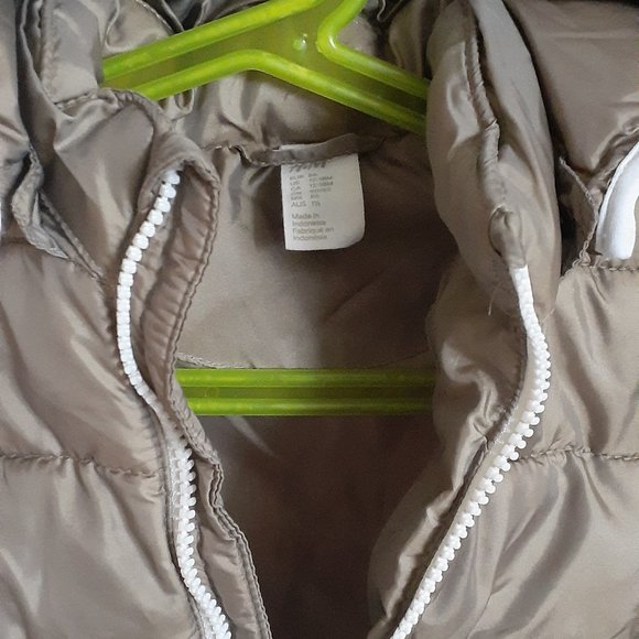 2 for $20 Baby puffer jacket gold metallic sheen - Picture 3 of 5